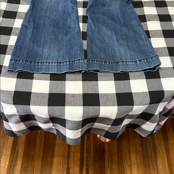 Rock & Roll Denim Mid Rise Trouser Cowgirl Bootcut Flare Jeans 28 x 32 Stretch - Picture 11 of 11